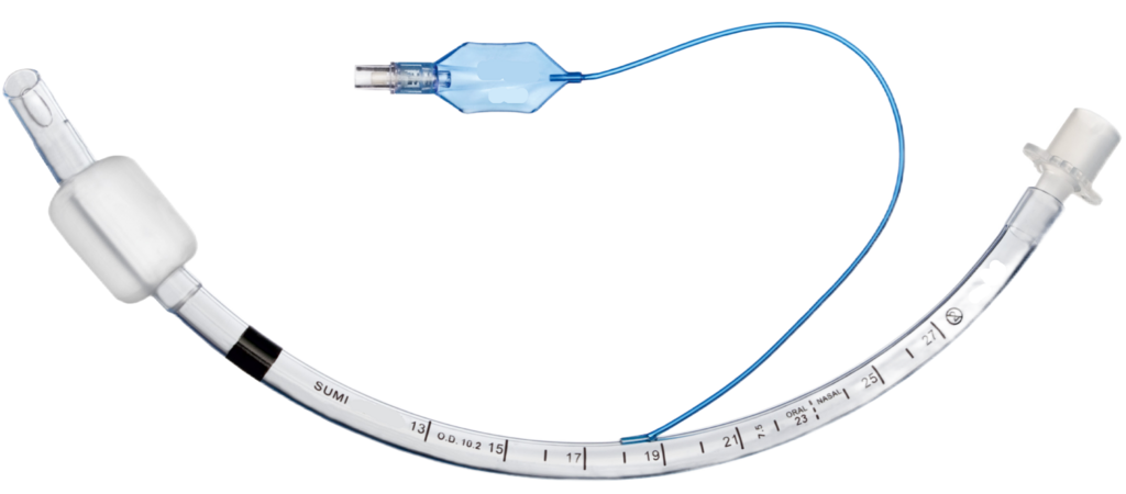 Трубка ендотрахеальна з манжетою низького тиску розмір 4,5 SUMI